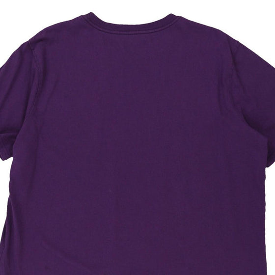 Pre-Loved purple Carhartt T-Shirt - womens x-large