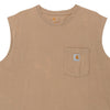 Pre-Loved beige Carhartt Vest - mens x-large