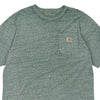 Pre-Loved green Carhartt T-Shirt - mens large