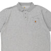 Pre-Loved grey Carhartt Polo Shirt - mens x-large