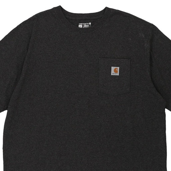 Pre-Loved black Carhartt T-Shirt - mens x-large