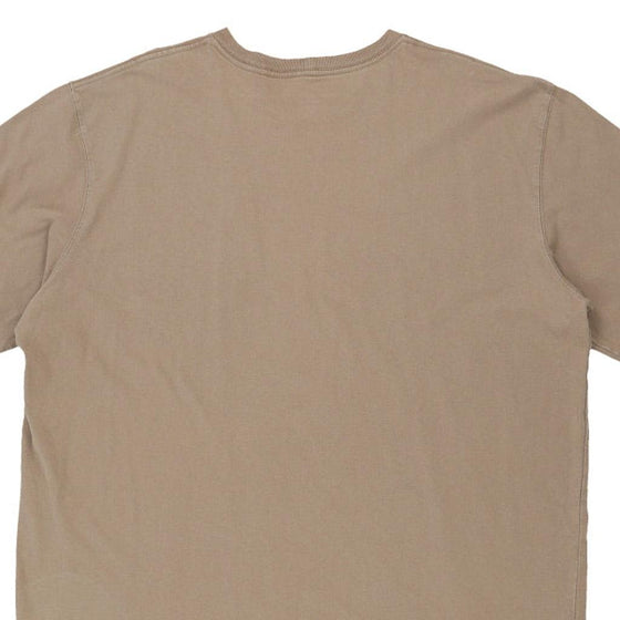 Pre-Loved beige Carhartt T-Shirt - mens x-large