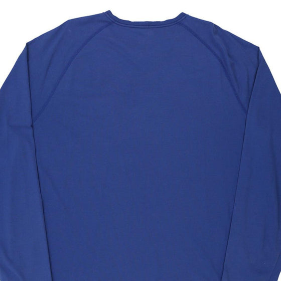 Pre-Loved blue Carhartt Long Sleeve T-Shirt - mens xx-large