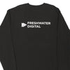 Pre-Loved black Freshwater Digital Carhartt Long Sleeve T-Shirt - mens large