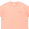 Pre-Loved pink Carhartt T-Shirt - mens x-large