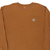 Pre-Loved brown Carhartt Long Sleeve T-Shirt - mens xx-large