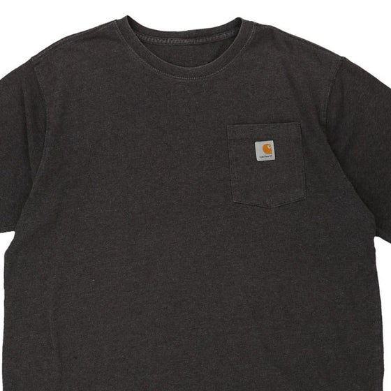 Pre-Loved grey Carhartt T-Shirt - mens x-large