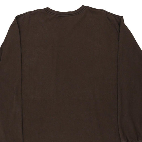 Pre-Loved brown Carhartt Long Sleeve T-Shirt - mens x-large