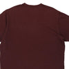 Pre-Loved burgundy Carhartt T-Shirt - mens large