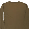 Pre-Loved khaki Carhartt Long Sleeve T-Shirt - mens x-large