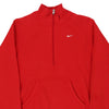 Vintage red Nike 1/4 Zip - womens large