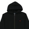 Vintage black Polo Ralph Lauren Hoodie - mens medium