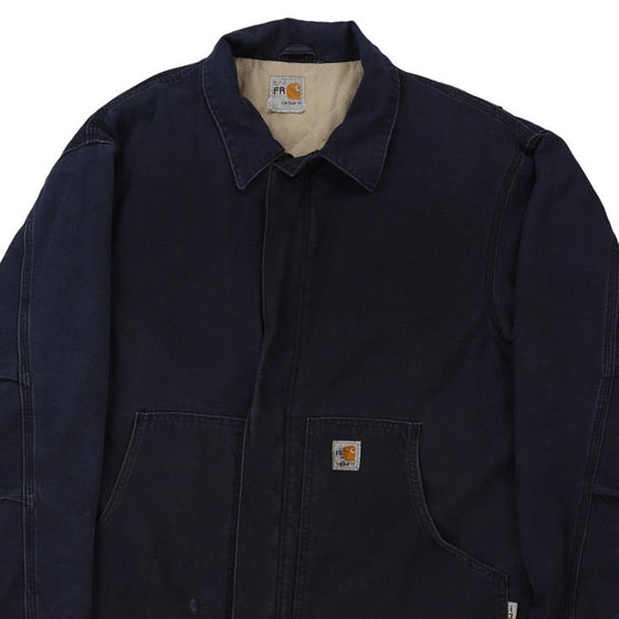 Vintage navy Carhartt Jacket - mens xx-large