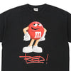 Vintage black Red M&Ms T-Shirt - mens xx-large