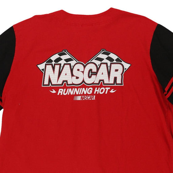 Vintage red Nascar Jersey - womens xx-large