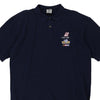 Vintage navy Oneita Polo Shirt - mens x-large