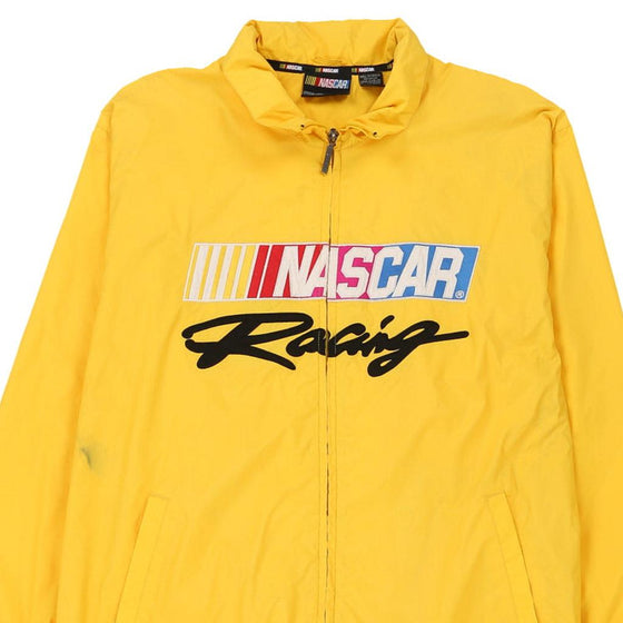 Vintage yellow Nascar Jacket - mens large