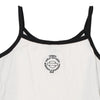 Vintage black & white Monroeville, Ohio Harley Davidson Cami Top - womens x-large