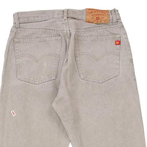 Vintage beige Rica Lewis Jeans - womens 32" waist