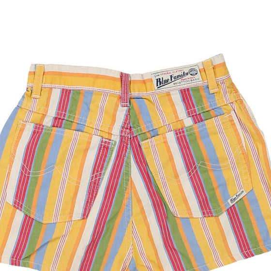 Vintage multicoloured Age 10-12 Blue Family Shorts - girls 24" waist