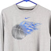 Vintage grey Age 13-15 Nike Long Sleeve T-Shirt - boys x-large