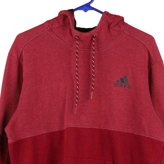 Vintage red Adidas Hoodie - mens medium