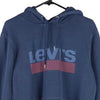 Vintage blue Levis Hoodie - mens medium