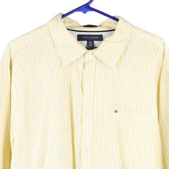 Vintage yellow Tommy Hilfiger Shirt - mens x-large