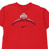 Vintage red Ohio State Football Nike T-Shirt - mens large