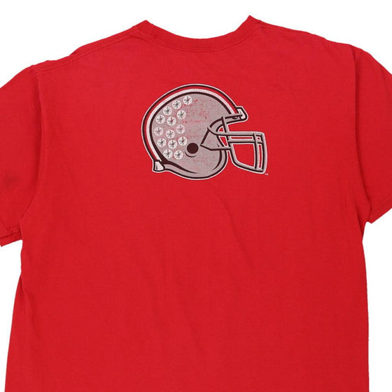 Vintage red Ohio State Football Nike T-Shirt - mens large