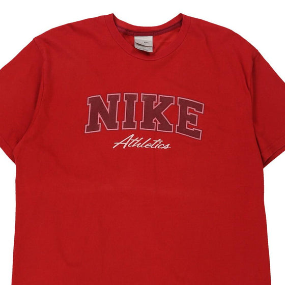 Vintage red Nike T-Shirt - mens x-large