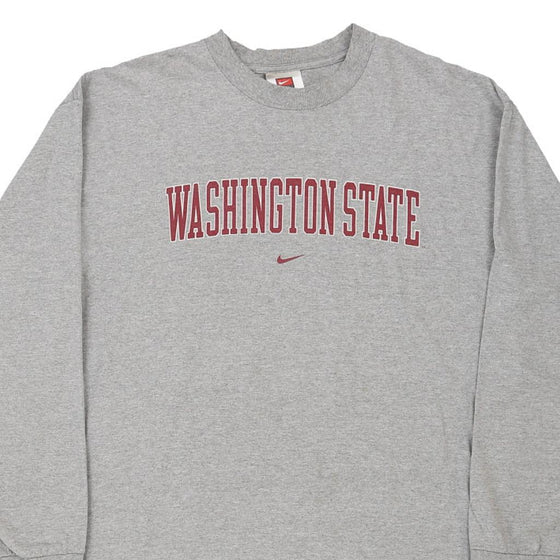 Vintage grey Washington State Nike Long Sleeve T-Shirt - mens x-large