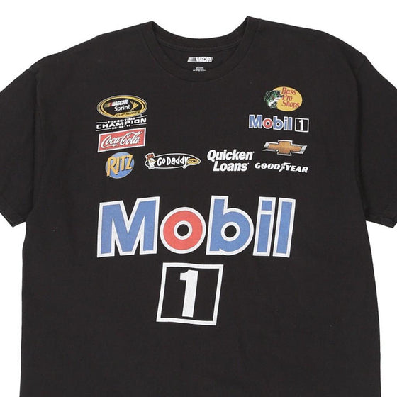 Vintage black Tony Stewart 14 Nascar T-Shirt - mens x-large