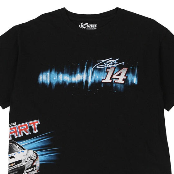 Vintage black Tony Stewart 14 Chase Authentics T-Shirt - mens large