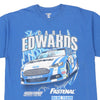 Vintage blue Carl Edwards Nascar T-Shirt - mens x-large