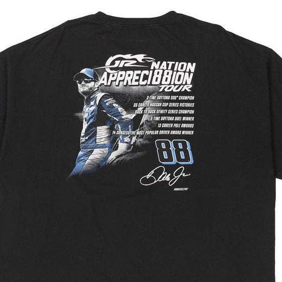 Vintage black Dale Jr. Jr T-Shirt - mens xxx-large