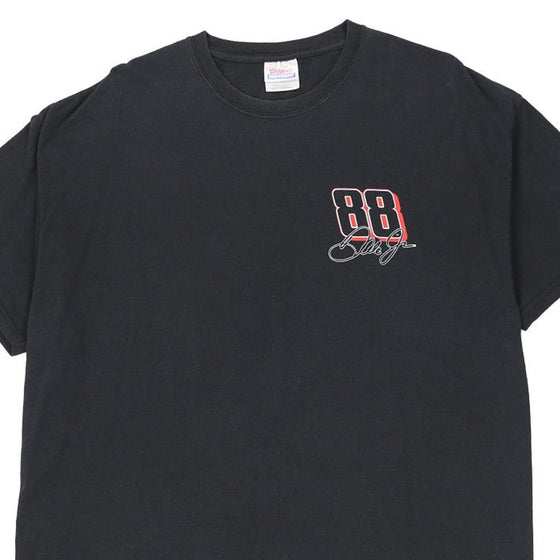 Vintage black Dale Jr 88 Hanes T-Shirt - mens x-large