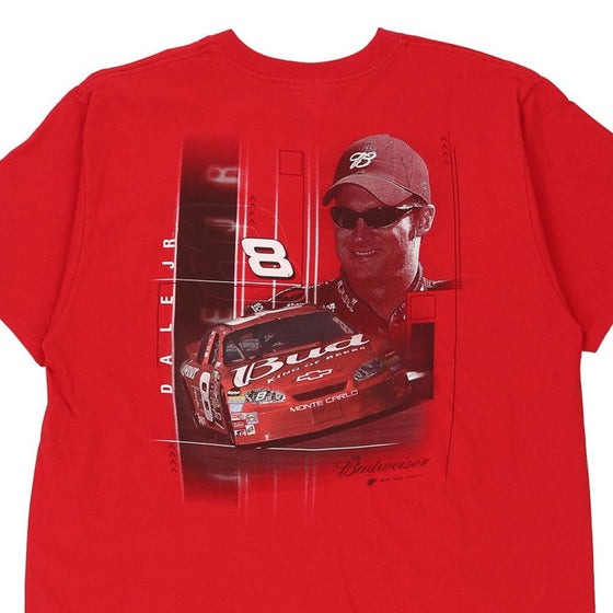 Vintage red Dale Jr. 8 Winners Circle T-Shirt - mens x-large