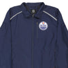 Vintage navy Edmonton Oilers Nhl Jacket - mens xx-large