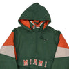 Vintage green Miami Hurricanes Starter Jacket - mens x-large