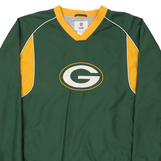 Vintage green Green Bay Packers Nfl Windbreaker - mens xx-large