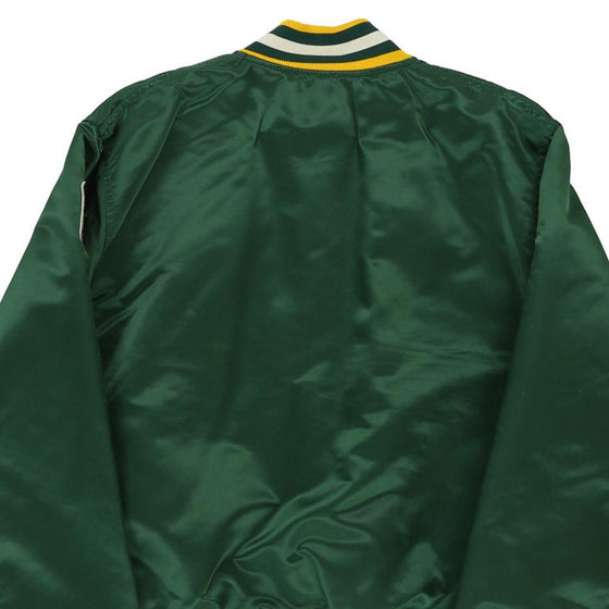 Vintage green 1980s Green Bay Packers Starter Varsity Jacket - mens large