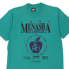 Vintage blue Single Stitch Made in USA 1991 Menasha Stampede Screen Stars T-Shirt - mens large