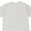 Vintage grey Single Stitch Made in USA Oliver Row Crop Fruit Of The Loom T-Shirt - mens medium