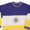 Vintage block colour Nautical Strategy Long Sleeve T-Shirt - mens large