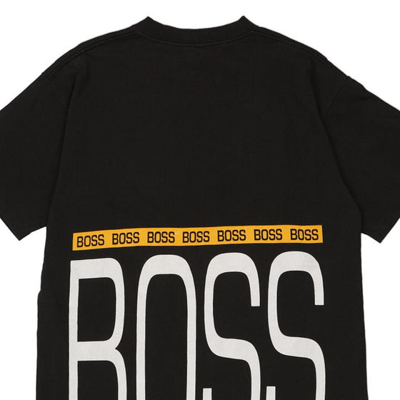 Vintage black Made in USA Boss T-Shirt - mens x-large