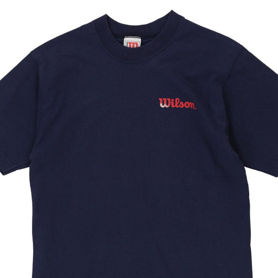 Vintage navy Wilson T-Shirt - mens medium