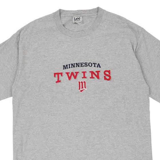 Vintage grey Minnesota Twins Lee T-Shirt - mens large