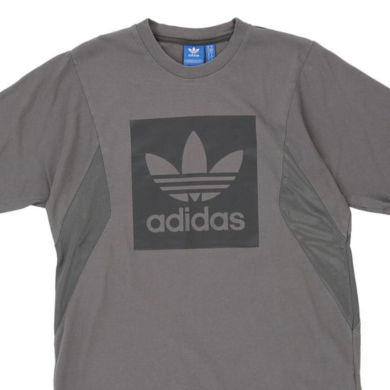 Vintage grey Adidas T-Shirt - mens medium