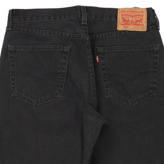 Vintage black 550 Levis Jeans - mens 32" waist